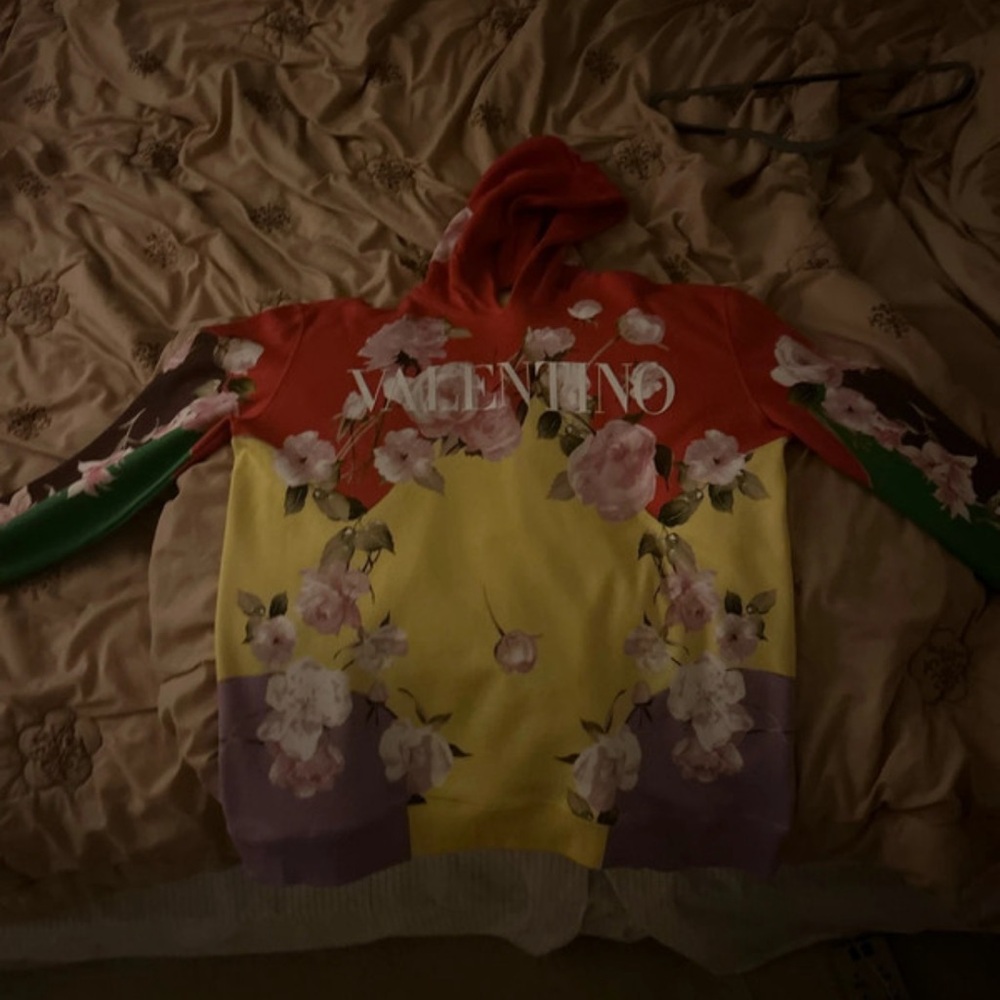 Men’s Valentino Floral Sweatshirt